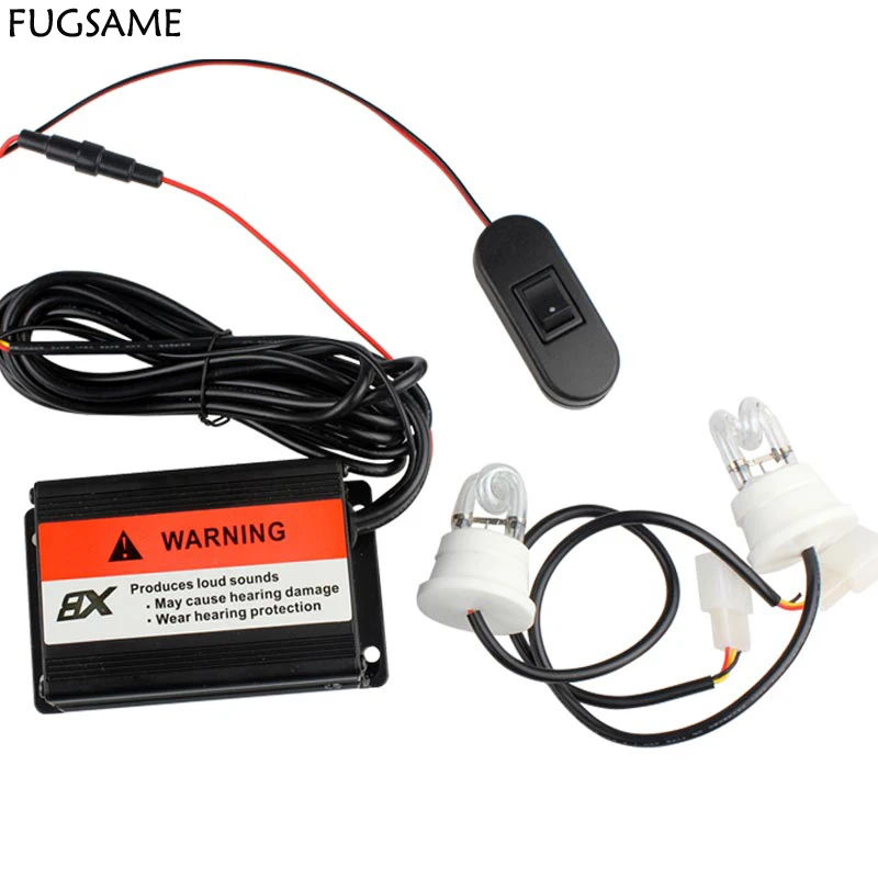 

FUGSAME 60W White U Fog Strobe Lights Flasher Fso Auto Flash Police Lights Stroboscopes Fso Flash Into The Car Led Police light