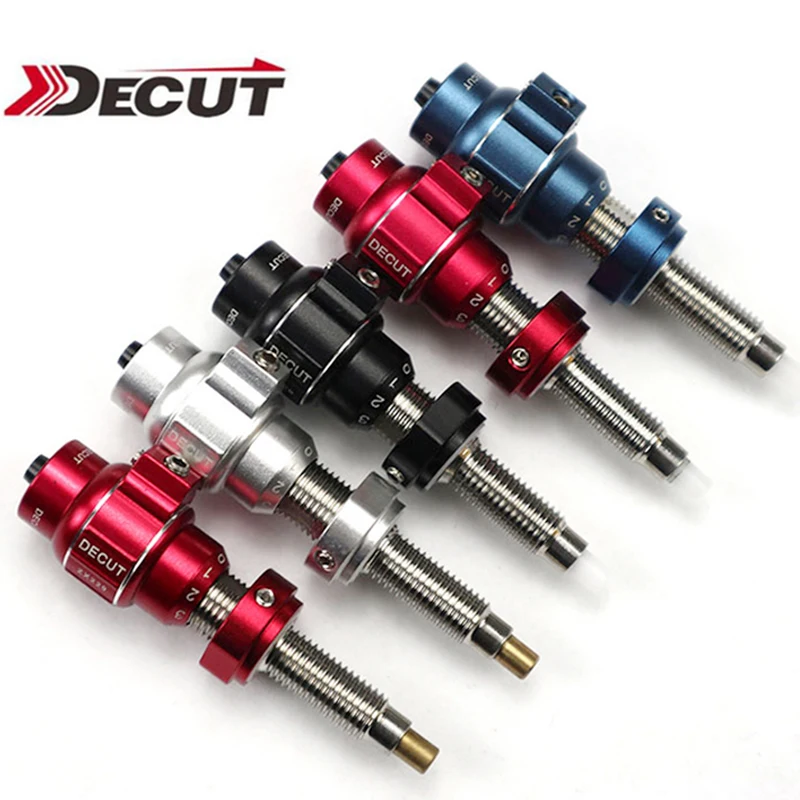 

Archery Cushion Plunger Aluminum Alloy Micro-Click Spring Tension Plunger For Recurve Bow Accessory Fit 5/16 Thread