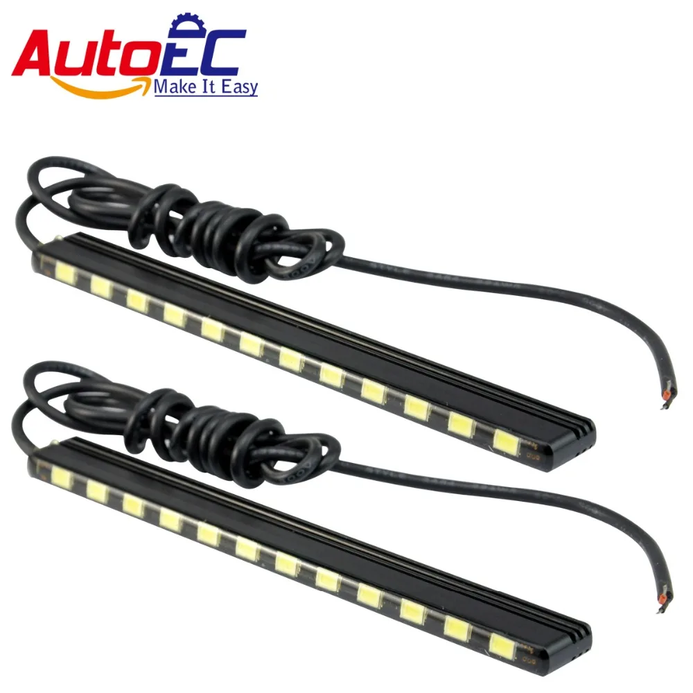 AutoEC Led Daytime Running Light DRL 18/21/24 smd 5630 leds daylight light led strip lamp 7000k for auto car #LM150