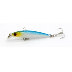 1Pcs 5cm 2.1g Pesca Small Fishing Lure Minnow Wobbler Laser Minnow Plastic Artificial hard lure Crankbait Lifelike bait 3D Eyes