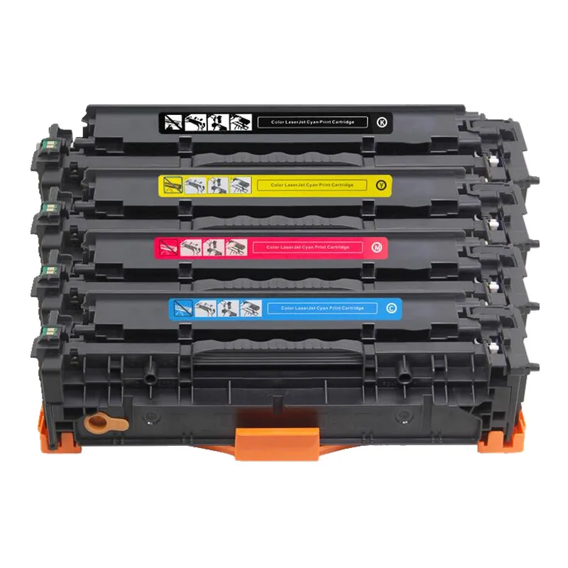 

4Pcs 410A CF410A Toner Cartridge Compatible for HP Pro M452dn M452dw M452nw MFP M377dw M477fdn M477fdw M477fnw M452 M377 M477