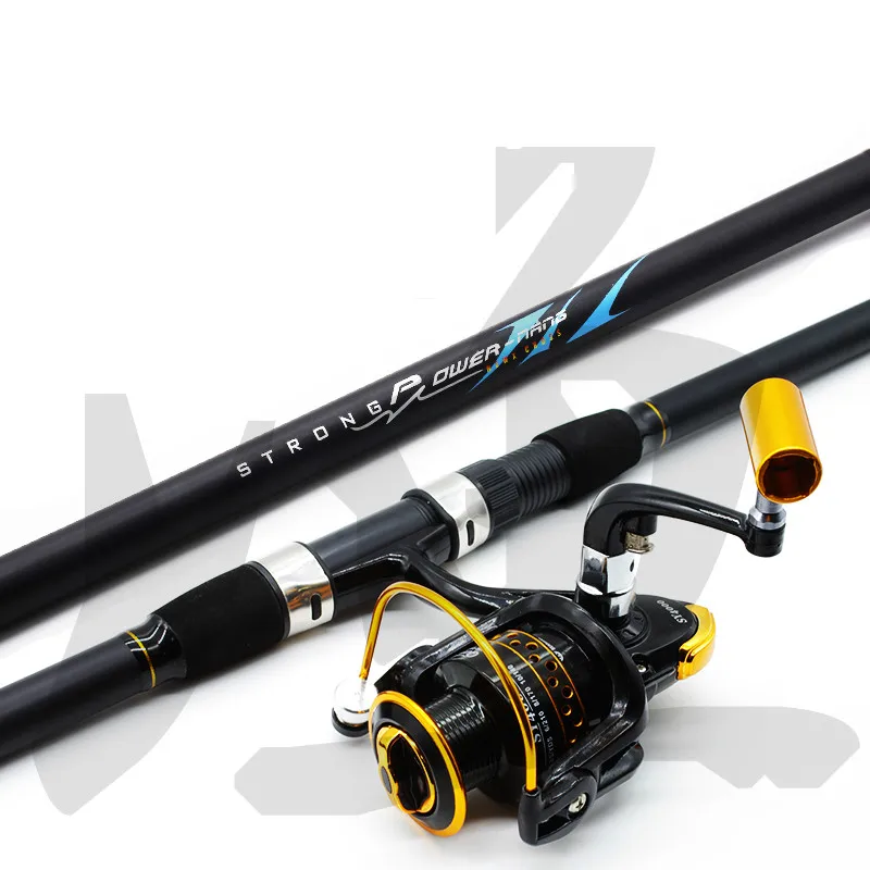 2.4m 4.5m Telescopic Fishing Rod Striped Bass Distance Throwing Olta Super Light Super Hard Rock Fishing Pole Canne Fishing Gear