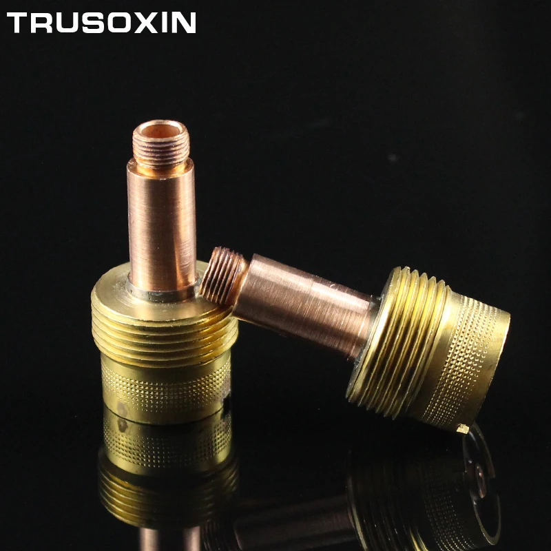 Welding Machine Accessories TIG Welding Torch Consumables 2.4mm Large Long Net Gas Lens Fit WP 17 18 26 Series Welding Torch