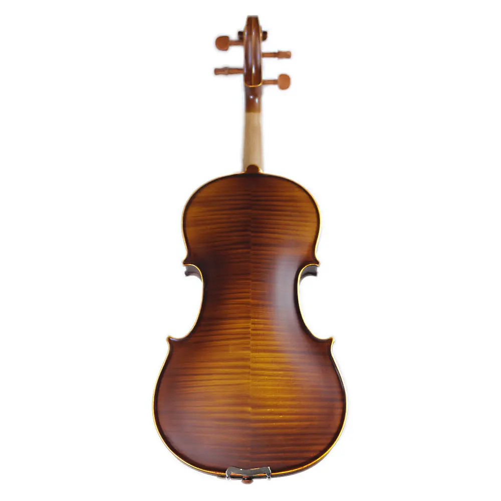 TONGLING Brand Natural Stripes Maple Violino Fiddle 4/4 3/4 Single Board Backplate Musical Instrument Handmade Antique Violin