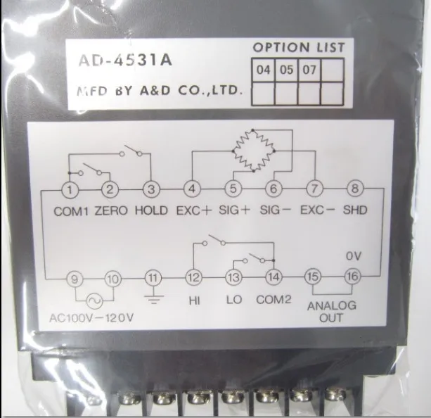 AD-4531A indicator used in good condition