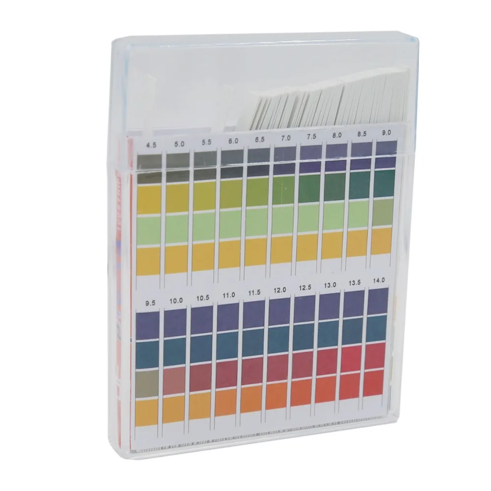 PH 0 -14 Test Paper - Pistha 80 PCS PH 0-14 Test Paper Litmus Strips Tester for Saliva Urine Water Soil Testing