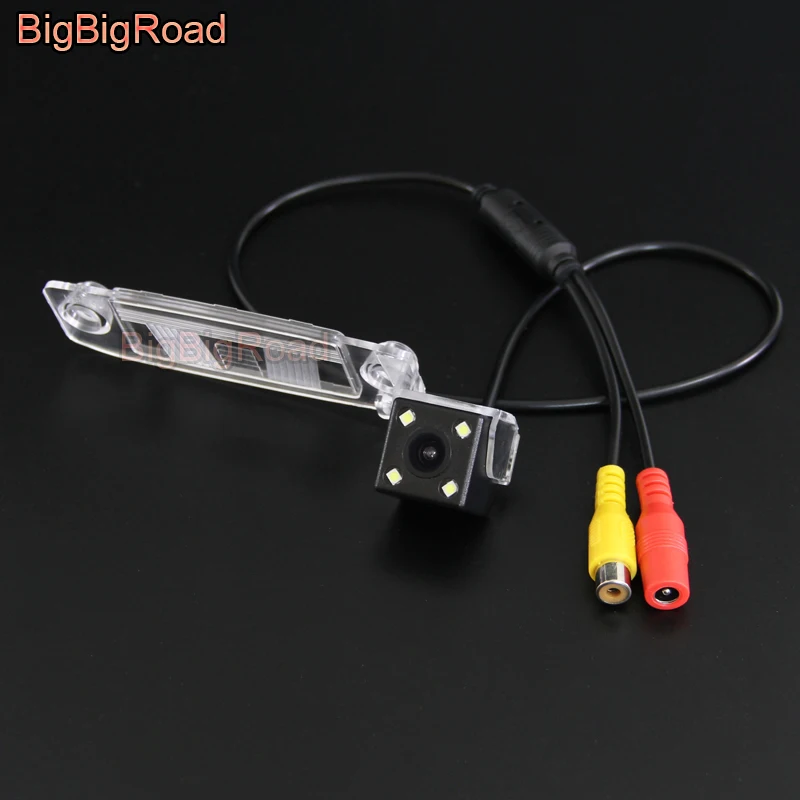 BigBigRoad سيارة الرؤية الخلفية عكس النسخ الاحتياطي وقوف السيارات كاميرا CCD لشركة هيونداي أكسنت سوناتا سورينتو إلنترا تيراكان توكسون مقاوم للماء #3