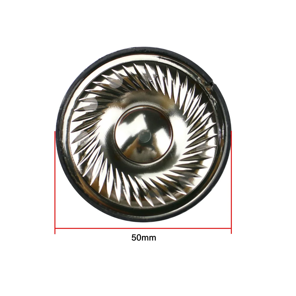 Ghxamp 50mm Headphone Speaker 32Ohm 110DB Hifi 2019 Monitor Earphone Loudspeaker N48 Neodymium Headphone Repair Parts 2pcs
