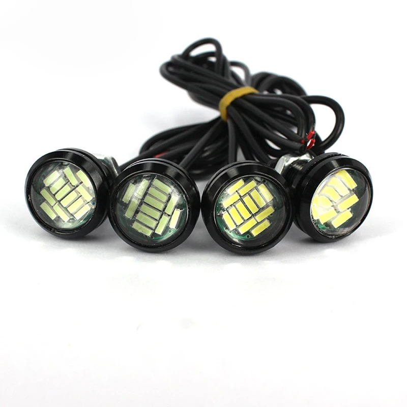 

2Pcs 12V 15W ABS Material Car Reversing Lamp LED Daytime Running DRL Backup Light Driving Light Reversing Light