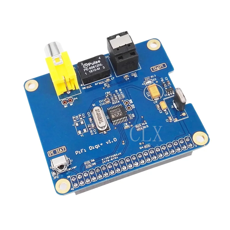 HIFI DiGi+ Digital Sound Card I2S SPDIF Optical Fiber for Raspberry Pi 3 B Plus / 3B / Pi 2 model B and B+ / A+/4B