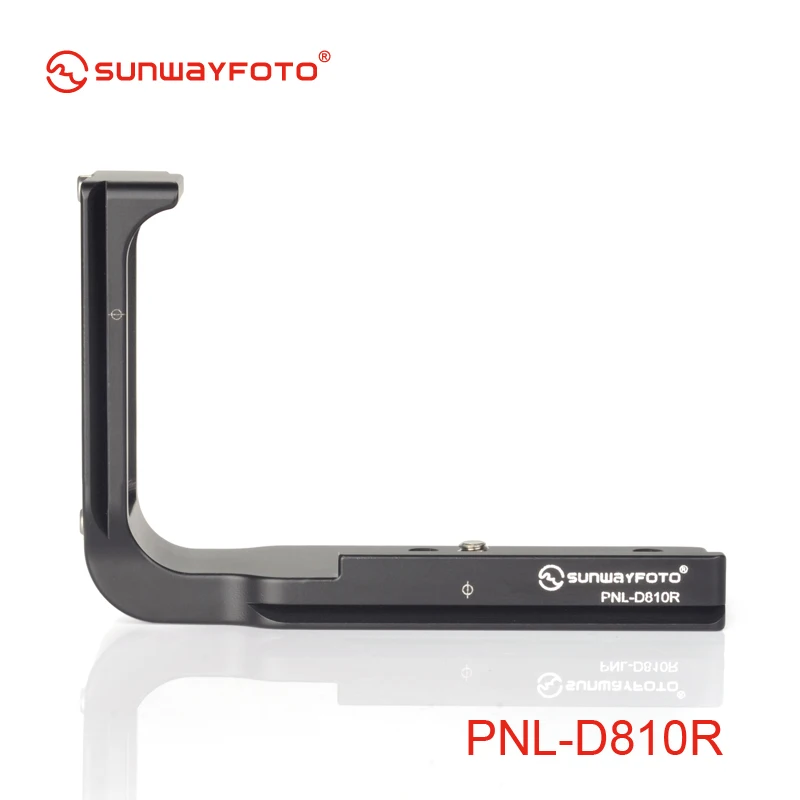 SUNWAYFOTO PNL-D810R Tripod Head Quick Release Plate for Nikon D810 D800 D800E Tripod Head L-bracket  Quick Release Plate