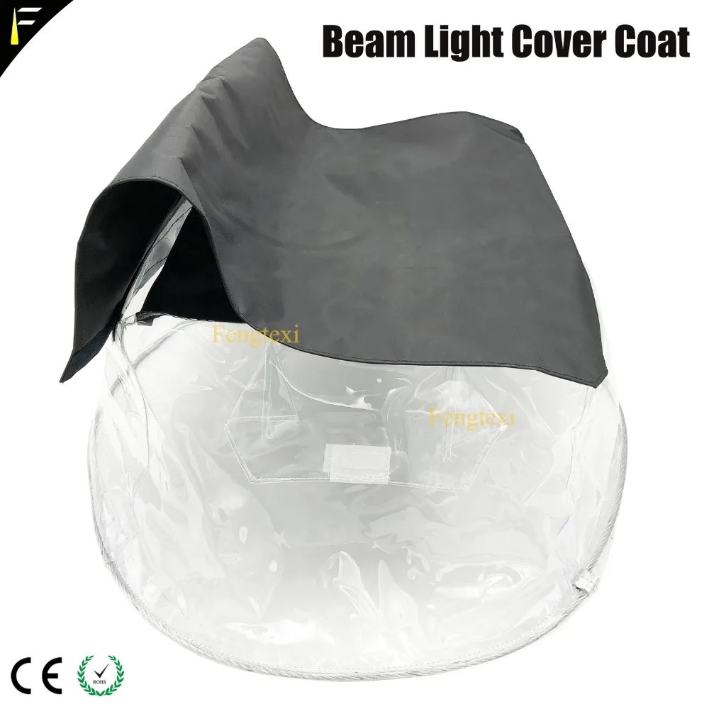 

12 pieces Machine Rain Cover Stage Beam Light R7 R5 36x10w LED Moving Light Waterproof Coat Cover Over Suit Transparent Crystal