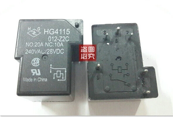 

HOTNEW HG4115 012-Z2C HG4115-012-Z2C 12VDC 20A T90 DIP6