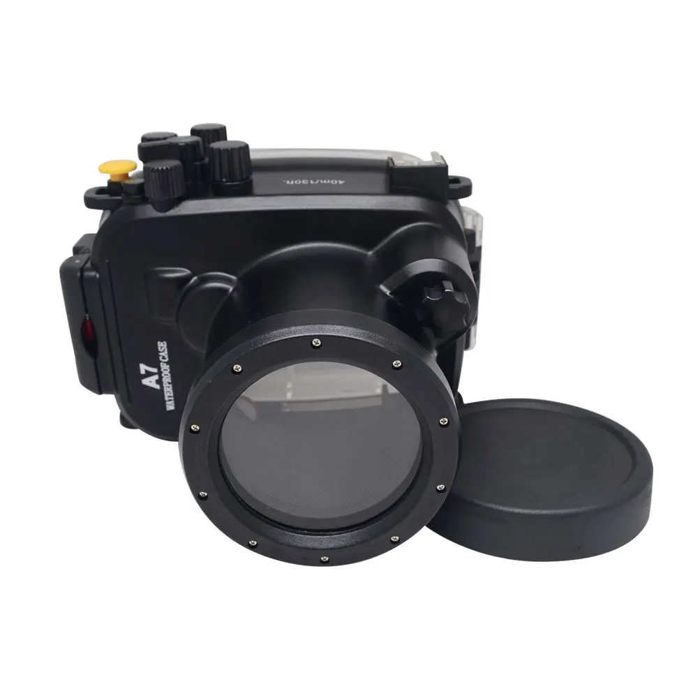 

Mcoplus 40m / 130ft Waterproof Underwater Camera Diving Housing Case for Sony A7/A7r/A7s 28-70mm Lens Camera