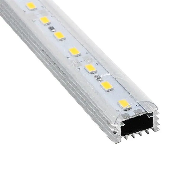 5PCS X  50cm DC12V SMD 5630 36led LED Hard Rigid LED Strip Bar Light Aluminium shell +pc cover LED Bar Light 5630