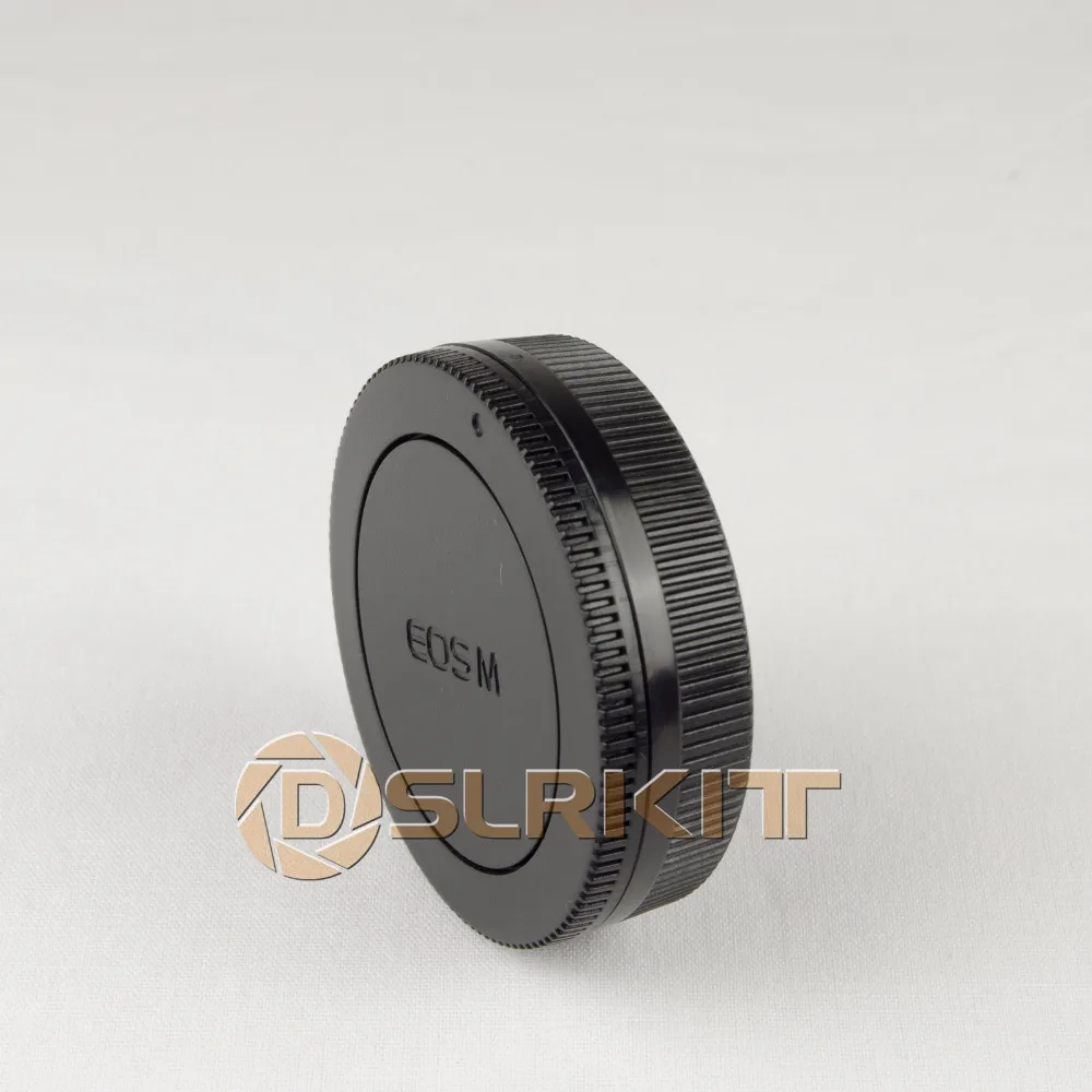 

DSLRKIT Rear Lens + Camera body Cover cap For Canon EOS M EF-M M2 Mount