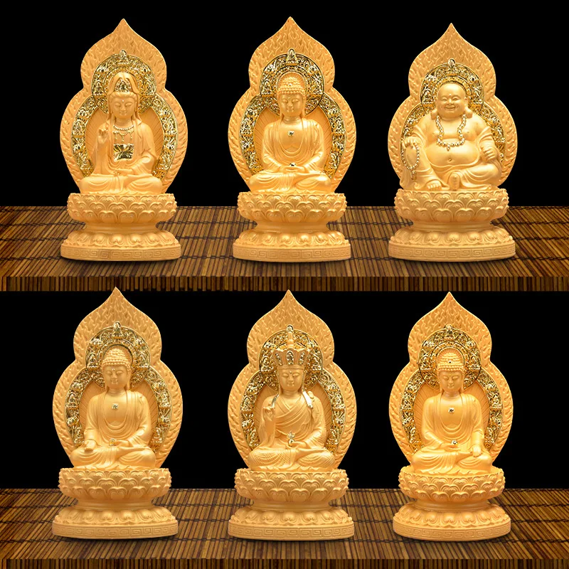 

Rongsha Jin Guanyin Buddha Statues, Tibetan Kings, Resin Crafts, Buddhist Supplies, Chinese Ornaments Home Decoration