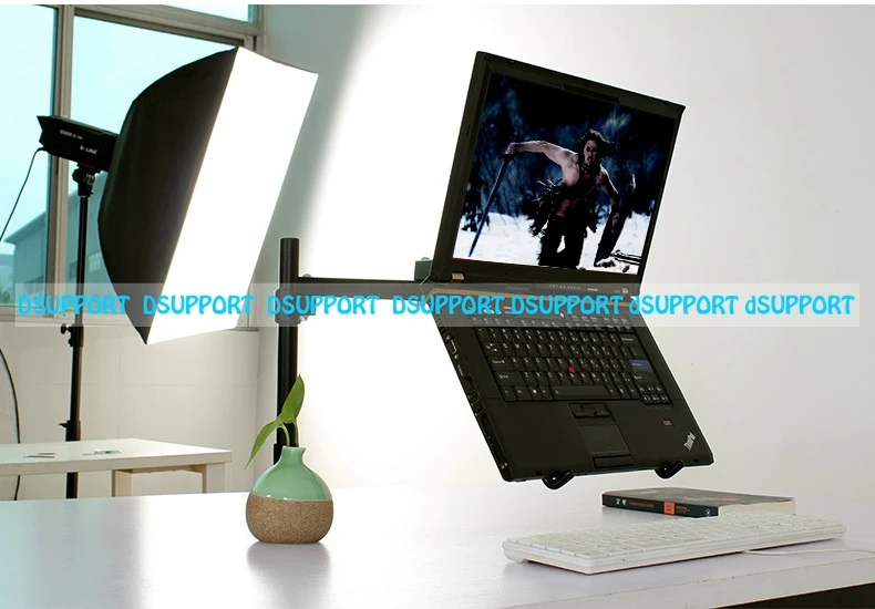 Altura ajustável desktop fixação 11-15 polegada titular do portátil de refrigeração de movimento completo lapdesk notebook titular brakcet tablet pc suporte