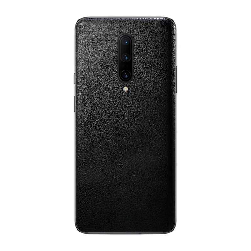 For OnePlus 7 Pro Sticker Leather Skin Sticker Wrap Skin Back Protective Film For OnePlus 7 1+6T One Plus6 1+6 A6000 Sticker