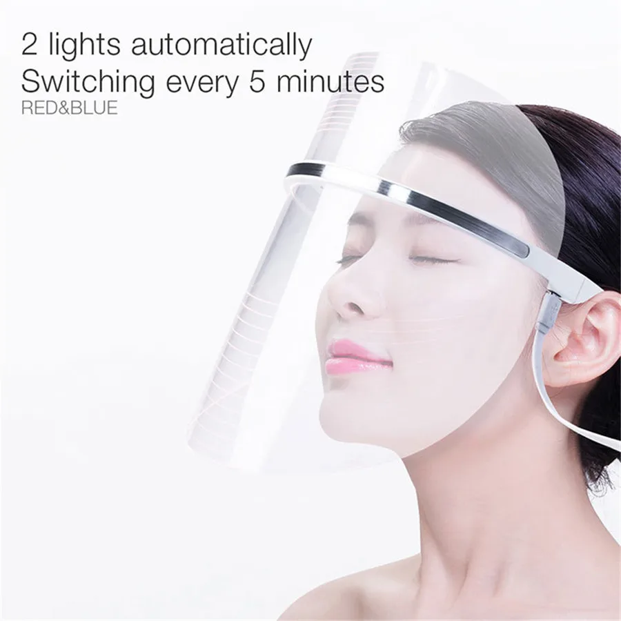 BlueRay RedRay Beauty Instrument Colors LED Mask Whitening Freckle Acne Anti-Wrinkle mian mo yi IPL Infrared Spectrometer