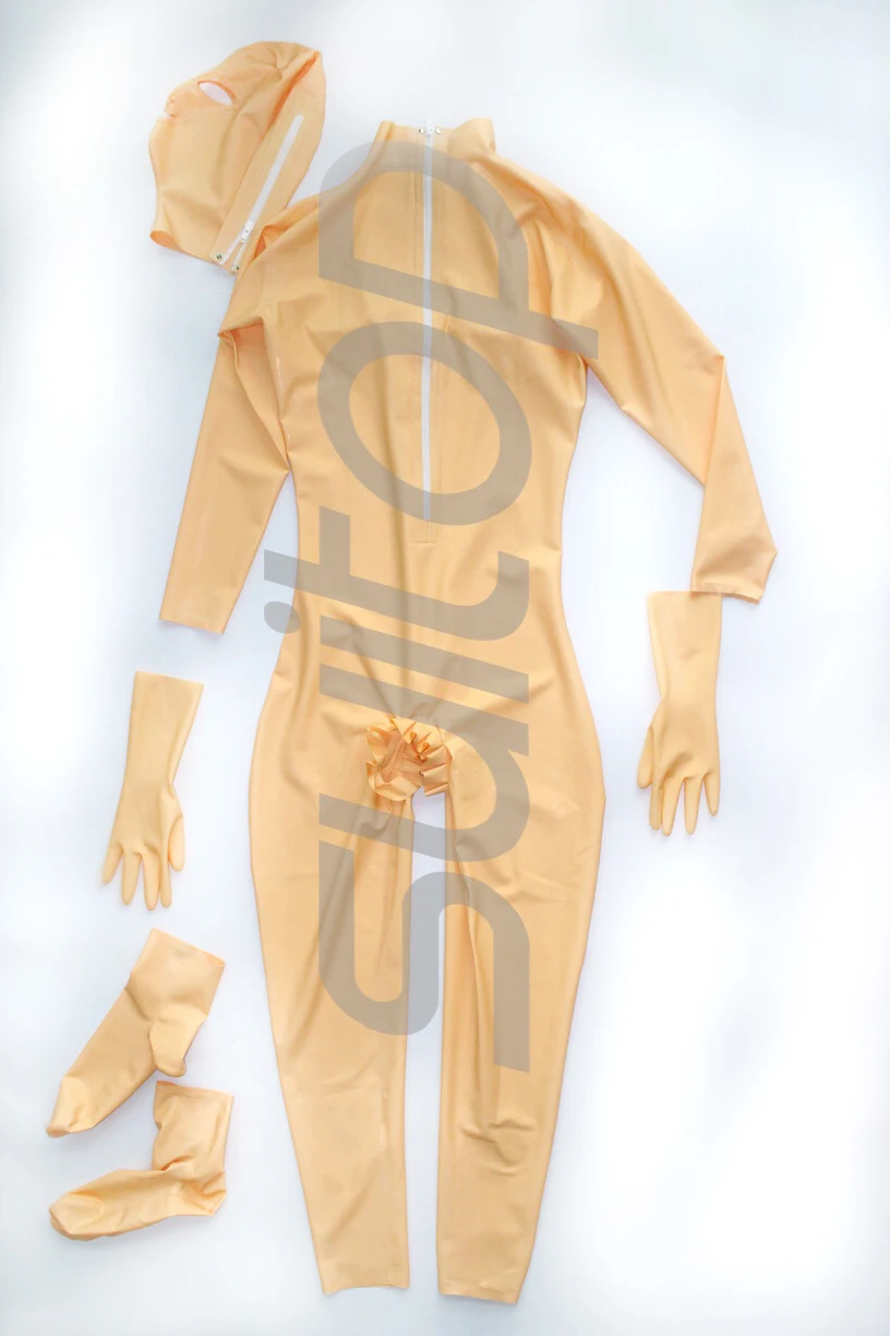 Full body aderente in lattice catsuit copertura completa zentai con 3d del busto con apertura sul cavallo in carne di colore fornire formato su ordinazione