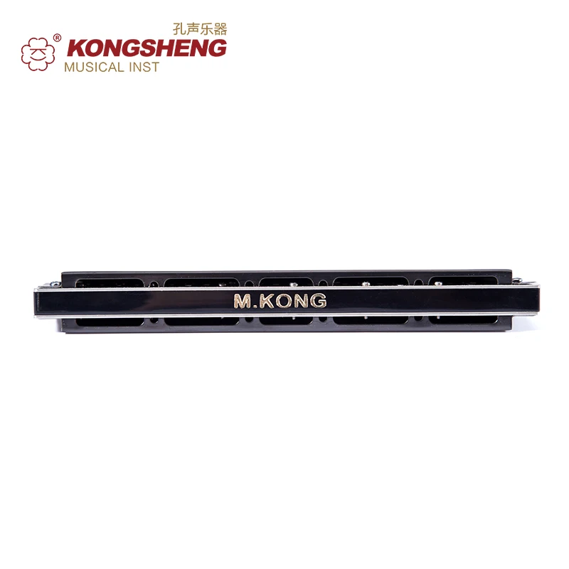 KONGSHENG 24 Holes harmonica professional performance Mouth Organ Woodwind Instruments igh quality Musical Key of C/D/E/F/G/A/B