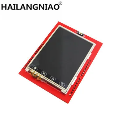 HAILANGNIAO 1 قطعة/الوحدة 2.4 بوصة TFT اللمس وحدة LCD وحدة شاشة LCD UNO R3