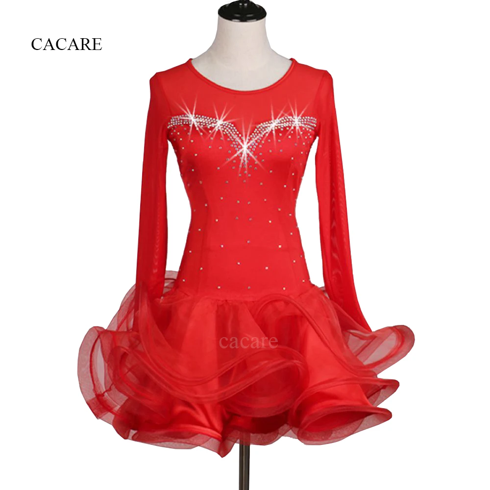 

Latin Dance Dress Women Girls Salsa Tango Gatsby Flapper Costume Latin Dance Competition Dresses D0217