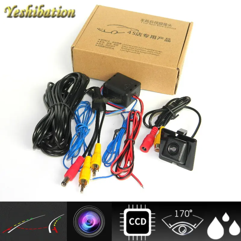 Yeshibation HD Intelligent Dynamic Tragectory Parking Car Rear View Camera For Toyota Land Cruiser Prado LC 150 LC150 2010~2014