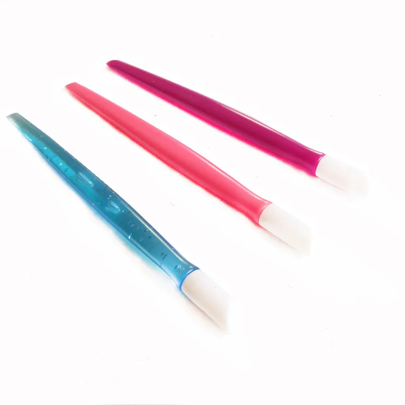 Nail Cuticle Remover New Design Professional Plastic High Quality Cuticle Stick Pen Spoon Cut Nail Pusher Manicure Care Tools - 图片 5