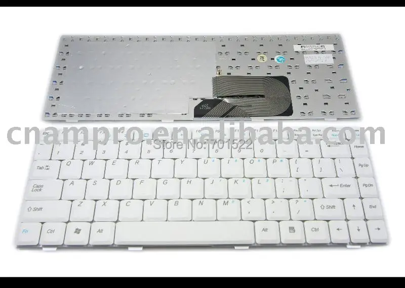 

Новая клавиатура для ноутбука/клавиатура для ноутбука Averatec 4100 4200, Hasee Q230, белая версия для США-K 022427 А1