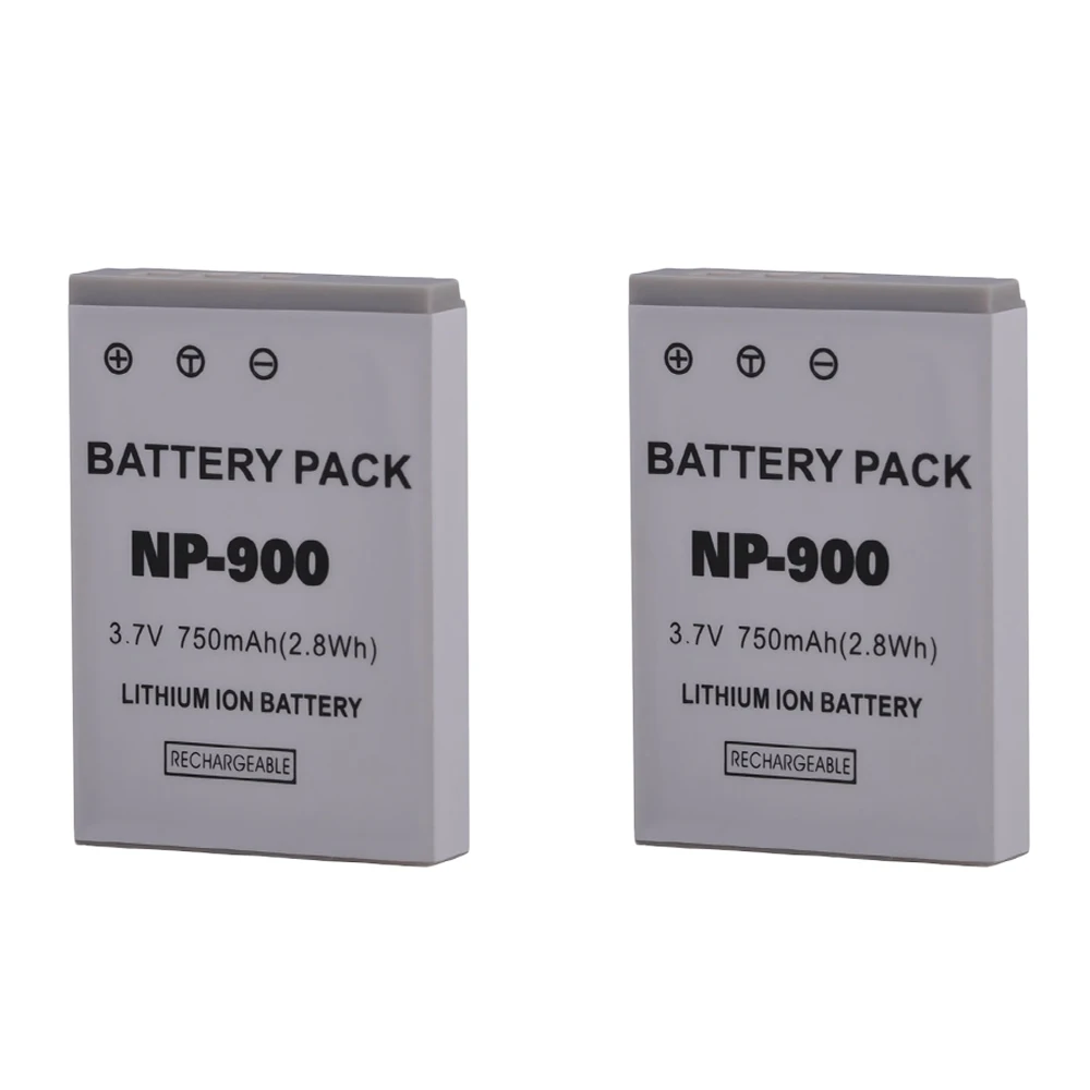 

2Pcs 750mAh NP-900 NP900 NP 900 Replacement Battery for KONICA MINOLTA DiMAGE E40 E50 ACER CS 6531-N CS-5530 AOSTA DA 4092 5091