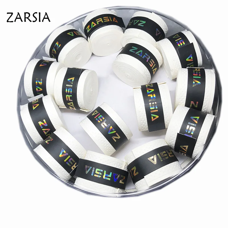 60 قطعة ZARSIA تنس overgrip ، نقطة ضغط مضرب تنس السيطرة ، يشعر الجافة المضادة للانزلاق امتصاص العرق يلتف شحن مجاني