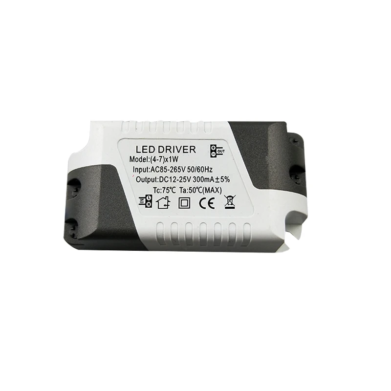 3W-36W LED Driver 85-265V 300mA  Light Transformer Constant Current Power Supply Adapter for Led Lamps Strip Lighting