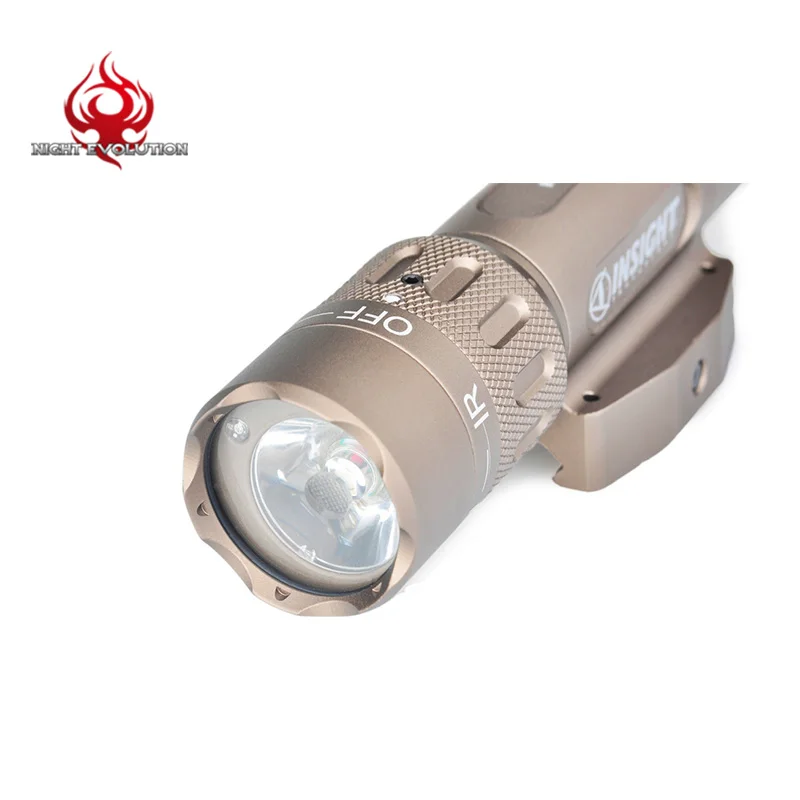 Night Evolution WMX200 Weapon Tactical Gun Light Led Rma Flashlight Strobe IR Light for Picatinny Rail Spotlight Hunting SF Pist