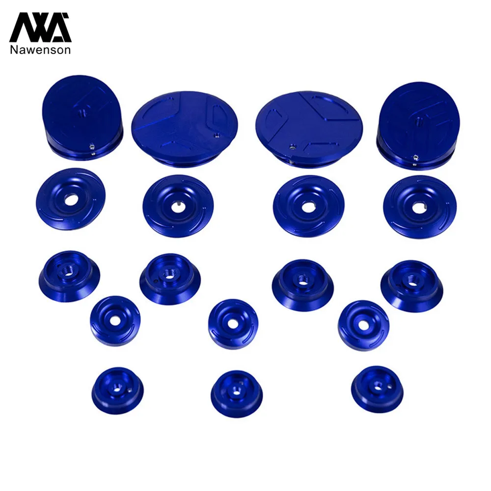 Motorcycle Frame Hole Caps Set Motorbike Fairing Decor Cover Plugs Kit for R1200GS LC 2013-2019 for R1250GS/ADV 2018-2019