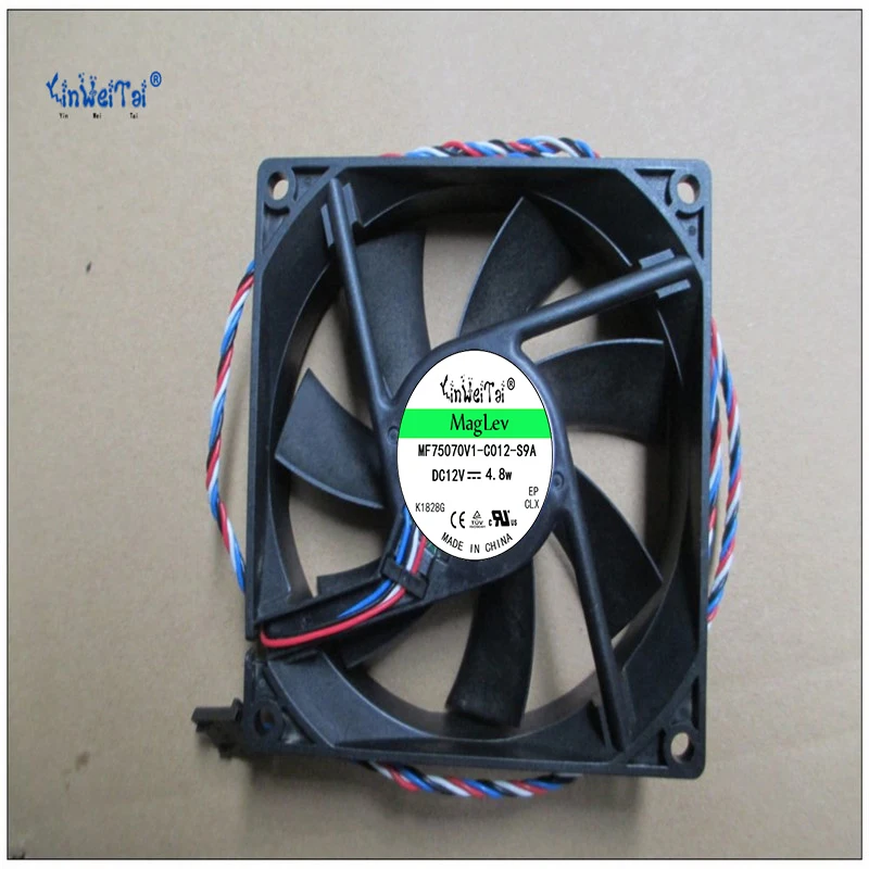 Cooling fan for Dell PE SC14XX TA350DC M34709-35 0F2419 9CM 9225 AFB0912VH-4B55 F2419 12V PWM Chassis COOLING FAN