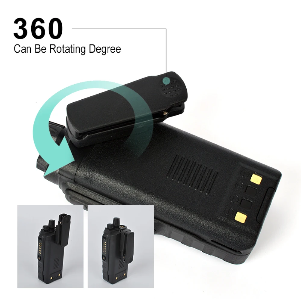 Baofeng-walkie-talkie de alta potência, 2 peças, comunicador profissional, rádio, uhf, longo alcance, 10 km