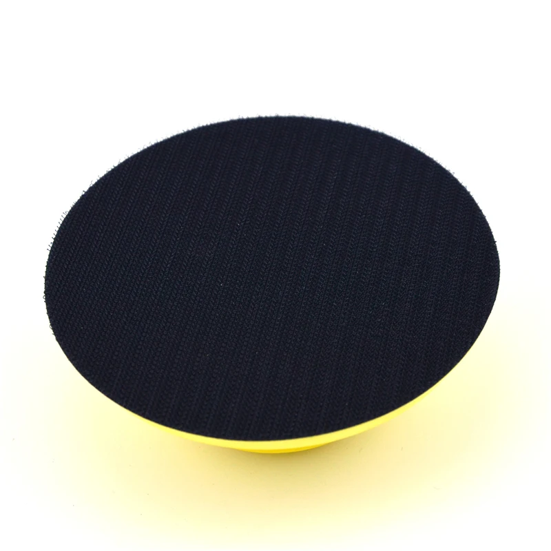 POLIWELL 5 inch 125mm Hook & Loop Manual Backing Pad for Sanding Disc Sandpaper Hand Polishing Pads Car Wood Sanding Block Tools