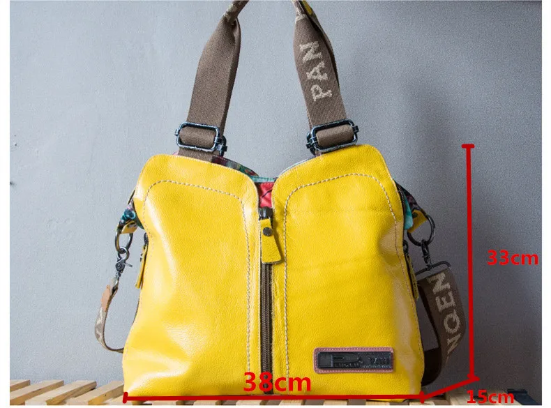 Imagem -06 - Moda de Luxo Bolsas Femininas Crossbody Bolsa Impressão Ombro Bolsa Lona Portátil Slung Couro Genuíno Grandes Bolsas 2023