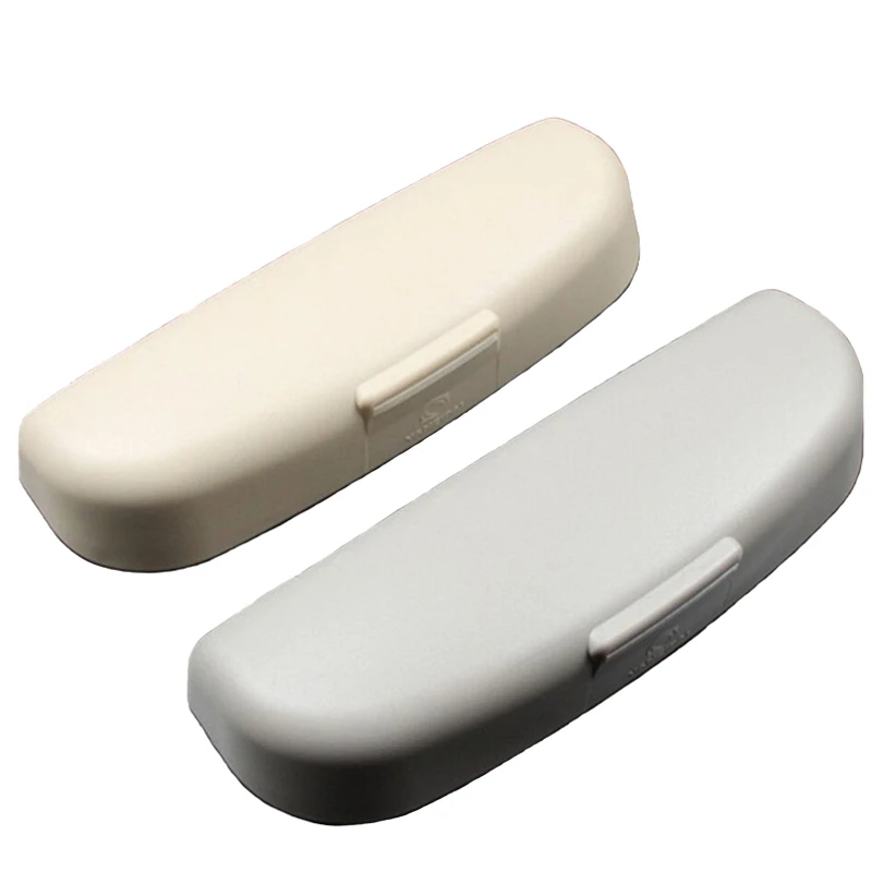 ZD 1Pcs Car Glasses Box Case Holder Car-Styling For Nissan Qashqai X-Trail TIIDA Volvo Subaru XV Forester Impreza Accessories