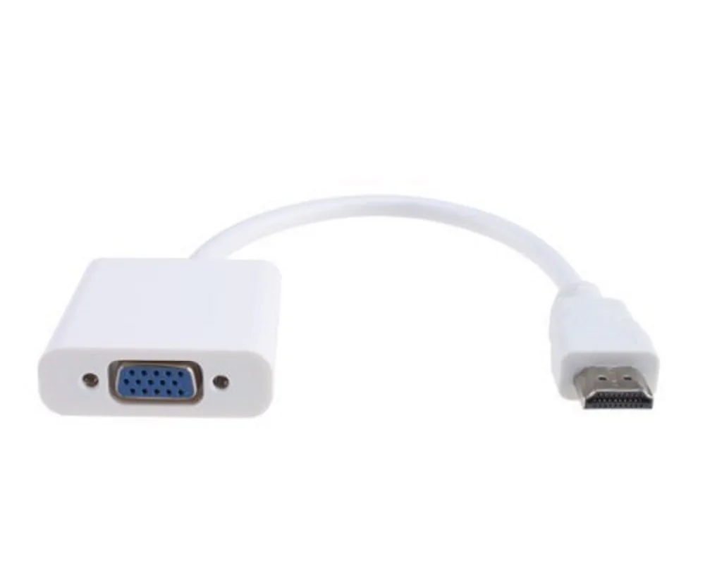 

laptop to projector HDMI-compatible to vga cable converter adapter hdmi-vga video convertor hdmi-vga cable male to female