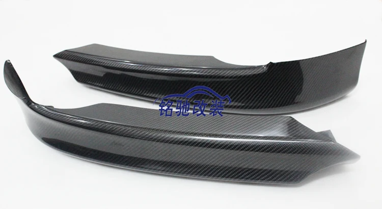 Fit für BMW 3 Serie E90 320 325 Carbon Vorder Umschlag Winkel, Front Lippe, Front Bar, kinn Störung