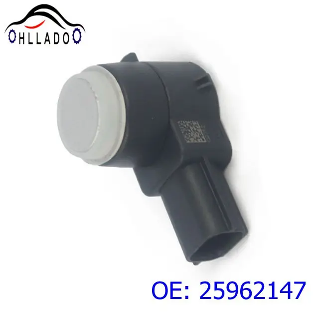 

2PCS HLLADO DC Parking Sensor 25962147 25961317,21995586 Ultrasonic Sensor Reverse Assist for G M C adillac Buick C hevrolet