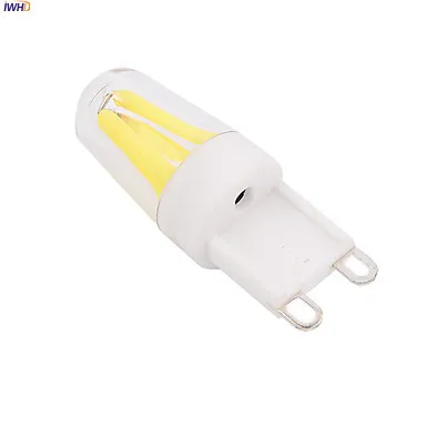 IWHD 2W G9 14 LED Bulb 220V COB 120LM LED Bulb Lamp G9 Bi-pin Lights Replace Halogen Dimmable 110v-220v