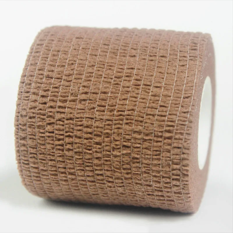 Disposable Self Adhesive Elastic Bandage For Handle With Tube Tightening Of Tattoo Accessories Random Color x1