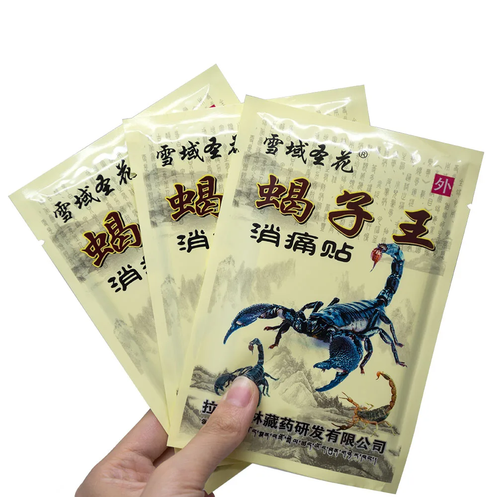 40Pcs Scorpion Pain Relief Patch Arthritis Joint Shoulder Sprain Plaster Knee Neck Back Orthopedic Paste Sticker Massage Health