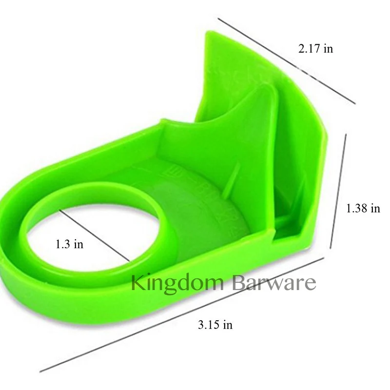 100PCS ABS Drink Clips Bottle Buckle Holders Beer Cocktail Snap for Schooner & Goblet Glasses (Random Color)