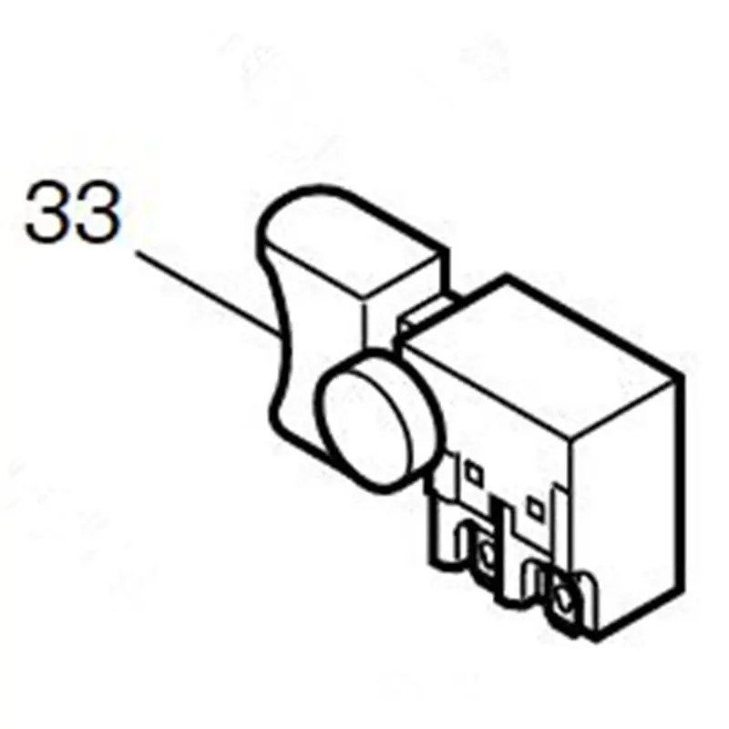 Переключатель 651256-4 для Makita 650226-0 6820V 6822 6310 6010BVR 4014NV 4300BV 4320