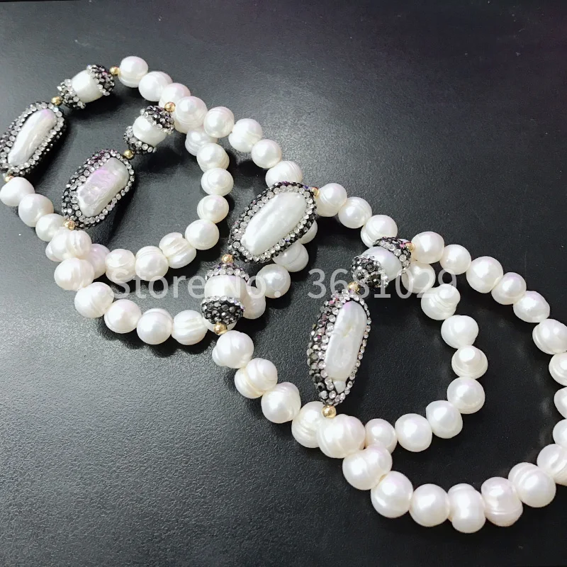 Natural fresh water pearl bracelet handmade original fashion female style of a simple personality